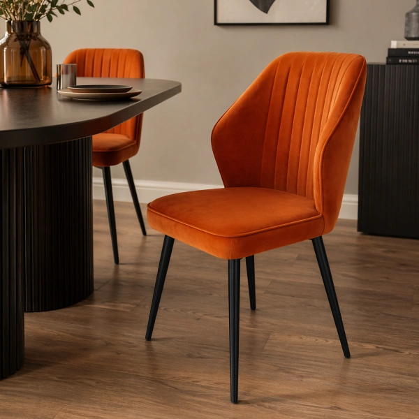 Стул MICHAEL TERRACOTTA DIVA 15 BK 